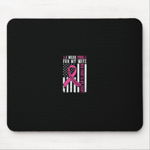 Tapis De Souris Je Porte Une Femme Rose Cancer Du Sein Sa Lutte Es
