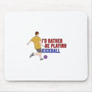 Tapis De Souris Je préfère jouer à KickBall