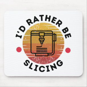 Tapis De Souris Je préfère trancher