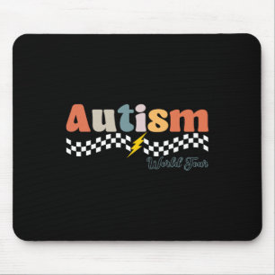 Tapis De Souris Je Rock Spectrum Autism World Tour Autism Aware