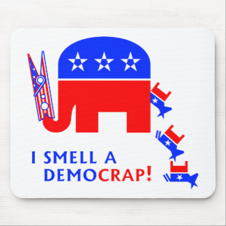 Tapis De Souris Je sens un Democrap