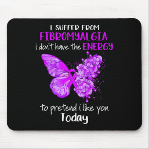 Tapis De Souris Je Souffre De La Fibromyalgie Sensibilisation Papi