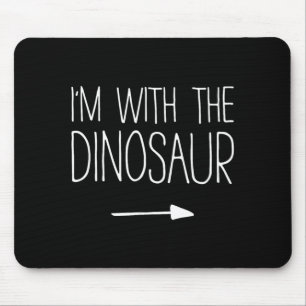 Tapis De Souris Je suis avec le T-shirt de dinosaure Enfants Homme