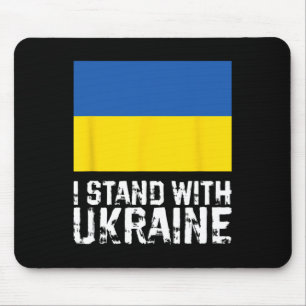 Tapis De Souris Je suis avec l'Ukraine 5 