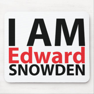 Tapis De Souris Je suis Edouard Snowden Mousepad