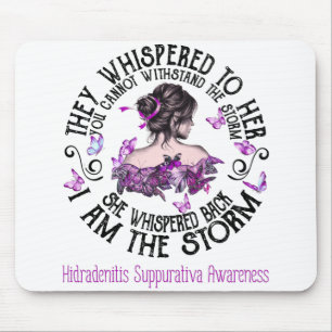 Tapis De Souris Je Suis La Tempête Hidradenitis Suppurativa Sensi