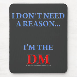 Tapis De Souris Je suis le DM
