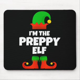 Tapis De Souris Je suis le famille de l'elfe prépa Pyjama Noël Drô