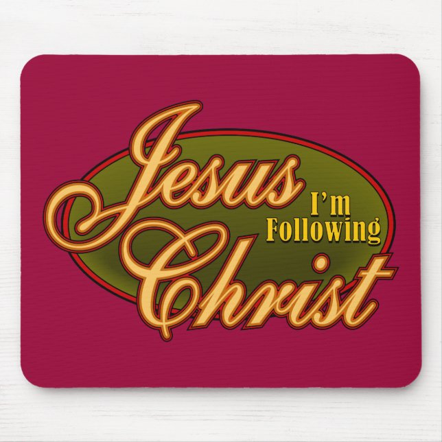 Tapis De Souris Je suis le Jésus-Christ (Devant)