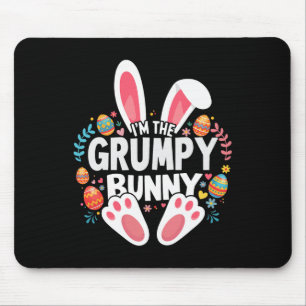Tapis De Souris Je suis le lapin grincheux qui correspond à la fam