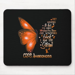 Tapis De Souris Je Suis Le Papillon De Sensibilisation Aux Crps De