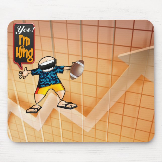 Tapis De Souris Je suis le roi Mousepad (Devant)