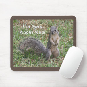 Tapis De Souris Je suis Noix pour toi Mousepad