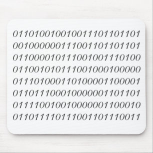 Tapis De Souris Je suis plus futé que ma binaire Mousepad de