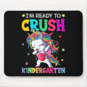 Tapis De Souris Je suis prêt à écraser la maternelle, premier jour