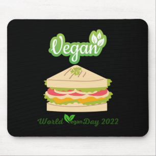 Tapis De Souris Je suis si frais Vegan jour 2022 Sticker1