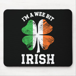 Tapis De Souris Je Suis Un Petit T-shirt irlandais Hommes Femmes E