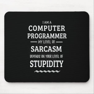 Tapis De Souris Je Suis Un Programmeur Informatique
