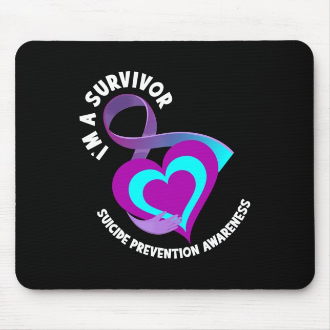 Tapis De Souris Je suis un survivant et je suis un survivant pour  (Devant)