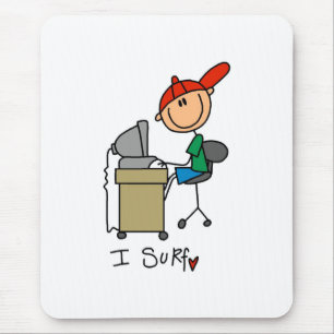 Tapis De Souris Je surfe le Web