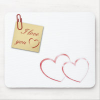 Je t'aime - Note romantique