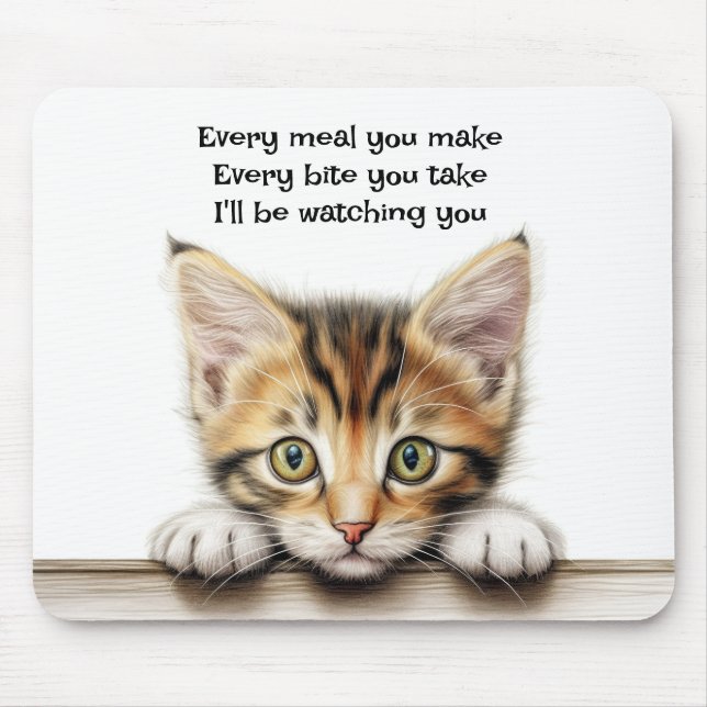 Tapis De Souris Je te regarderai Mousepad (Devant)