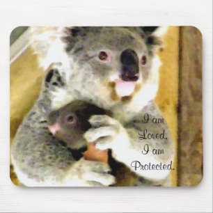 Tapis De Souris Je vais protéger_