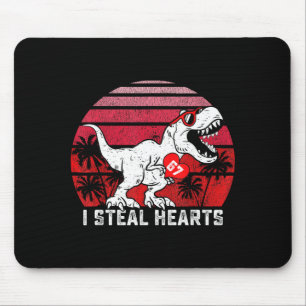 Tapis De Souris Je vole des cœurs 67 Saint-Valentin 67 Meme 6 7 Ga