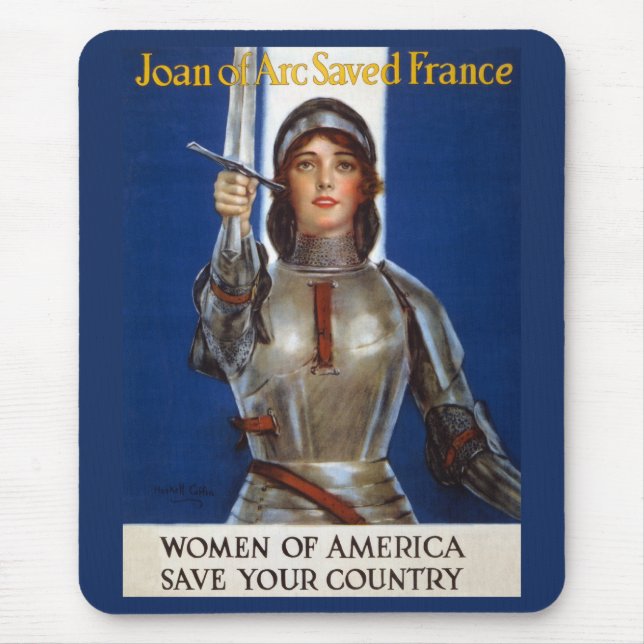 Tapis De Souris Jeanne d'Arc : La servante d'Orléans, héroïne du c (Devant)
