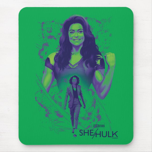 Tapis De Souris Jennifer Walters She-Hulk (Devant)