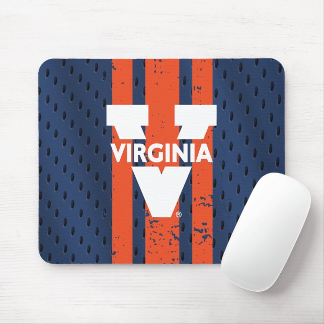 Tapis De Souris Jersey des Cavaliers de Virginie (Avec souris)