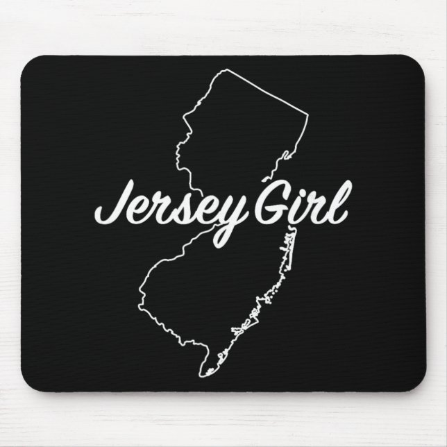 Tapis De Souris Jersey Girl New Jersey  (Devant)