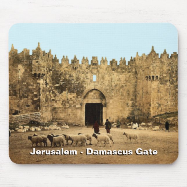 Tapis De Souris Jérusalem - Porte de Damas (Devant)