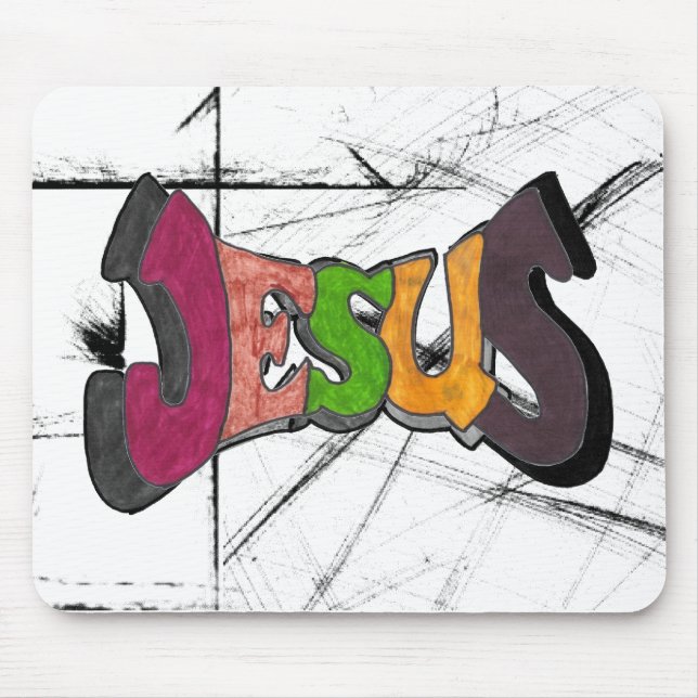 Tapis De Souris Jésus (Devant)