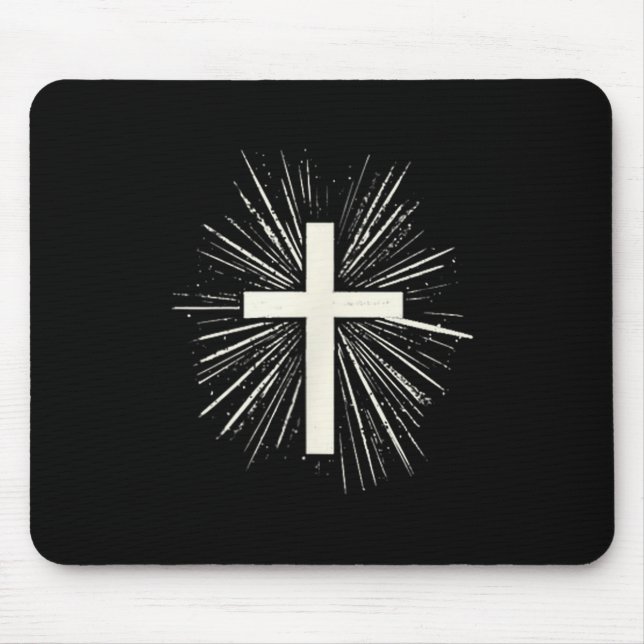 Tapis De Souris Jesus Christ Design For Christians Men Women Chris (Devant)