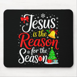 Tapis De Souris Jésus est la raison de la saison 