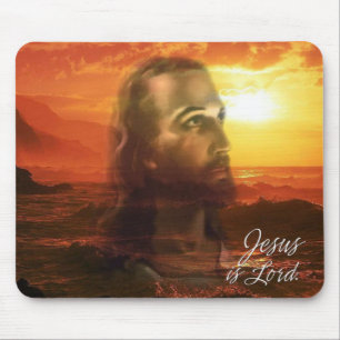 Tapis De Souris Jésus est le Seigneur A4 Mousepad