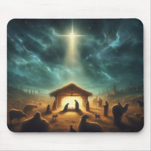 Tapis De Souris Jésus/Noël/Nativité Mousepad