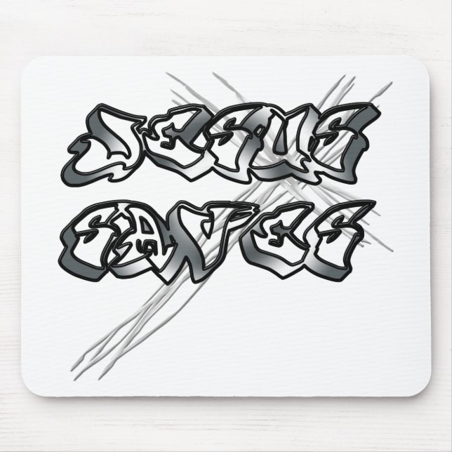 Tapis De Souris Jésus-Saves (Devant)