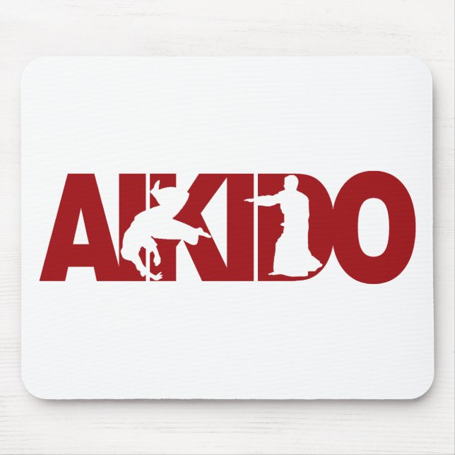 Tapis De Souris Jet d'Aikido (Devant)