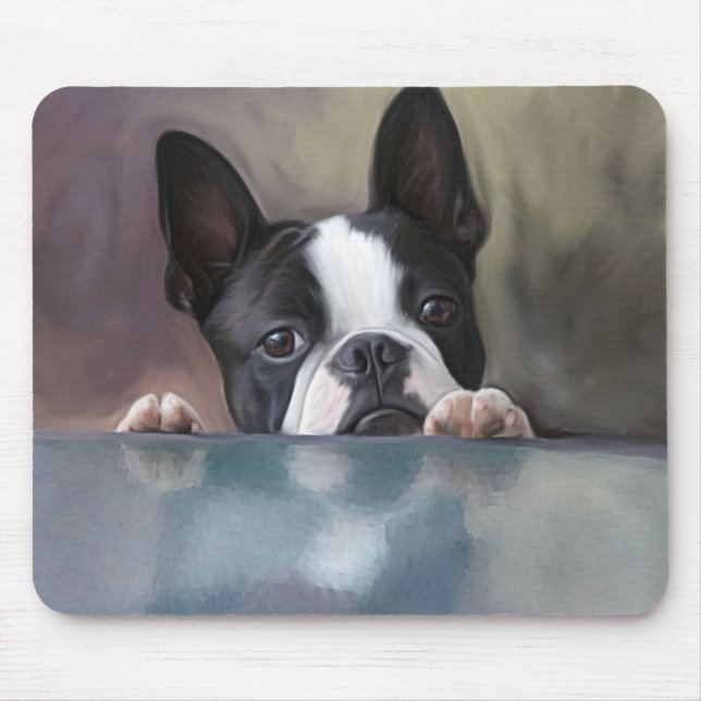 Tapis De Souris Jetez un coup d'oeil un huer (Devant)