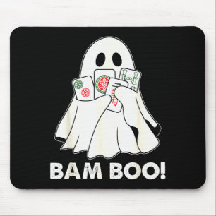 Tapis De Souris Jeu de costume drôle de fantôme de Halloween Bam B