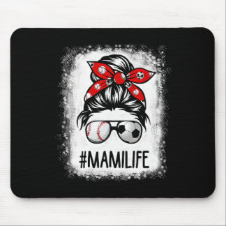 Tapis De Souris Jeu de foot Life de Mami décoloré Bysebyll Bun chi