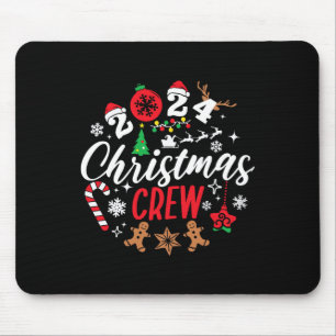 Tapis De Souris Jeu de Noël Éclairage Famille Correspondant Pyjama