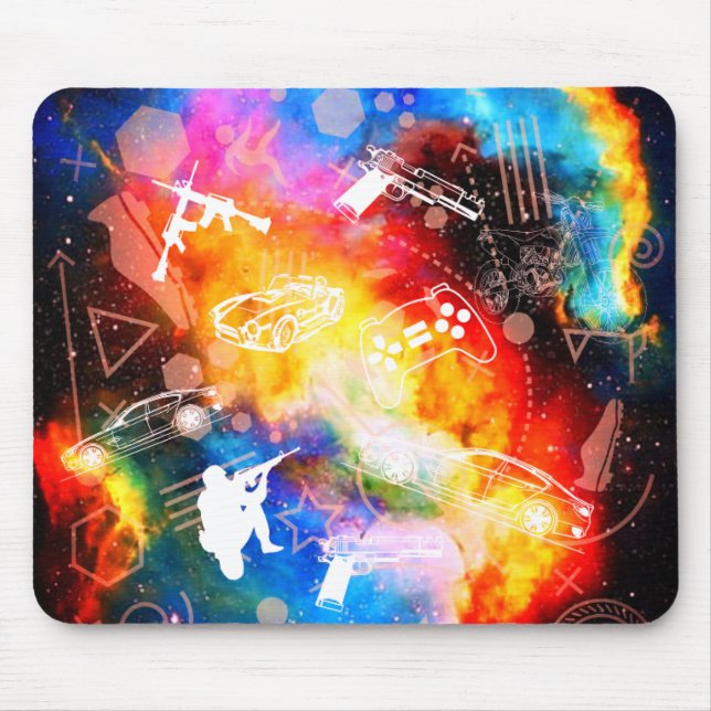 Tapis De Souris jeu Mousepad (Devant)