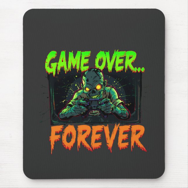 Tapis De Souris Jeu sur Forever Zombie Gamer (Devant)