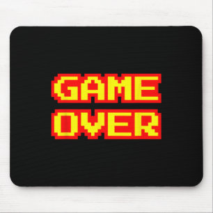 Tapis De Souris Jeu sur Vintage Retro Arcade Jeux Vidéo Jeu