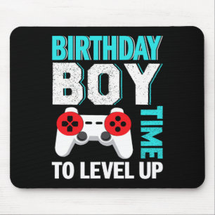 Tapis De Souris Jeu Vidéo de garçon Anniversaire
