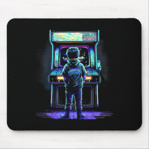 Tapis De Souris Jeu vidéo des années 80 Vintage Retro Arcade 3