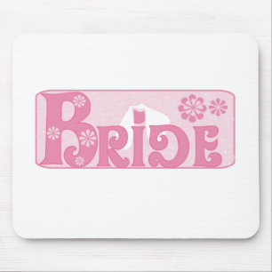 Tapis De Souris Jeune mariée de voile de mariage